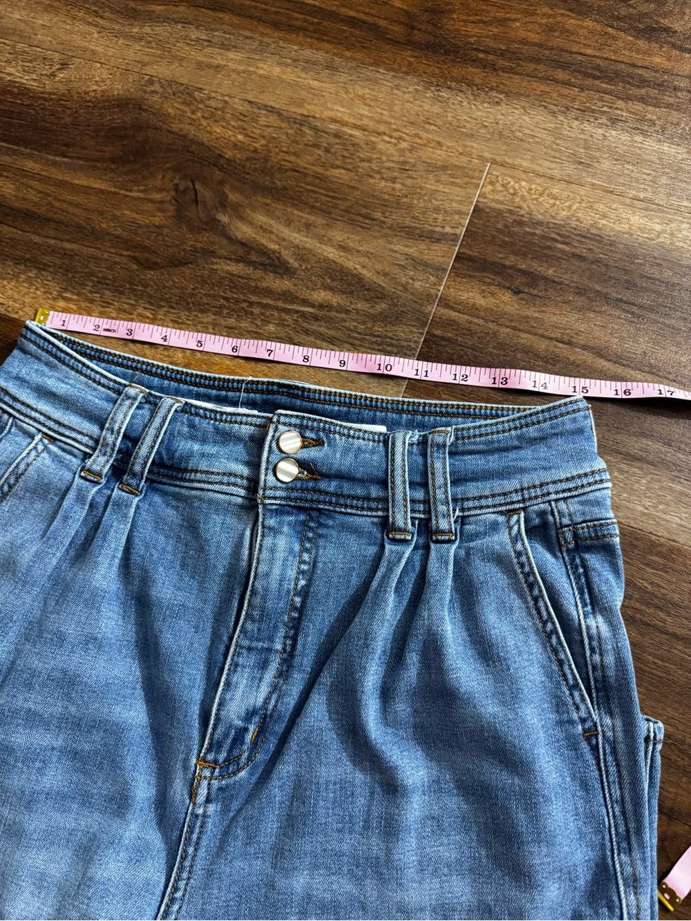 Pilcro and the Letterpress Light Blue Trouser Jeans - Picture 9 of 13